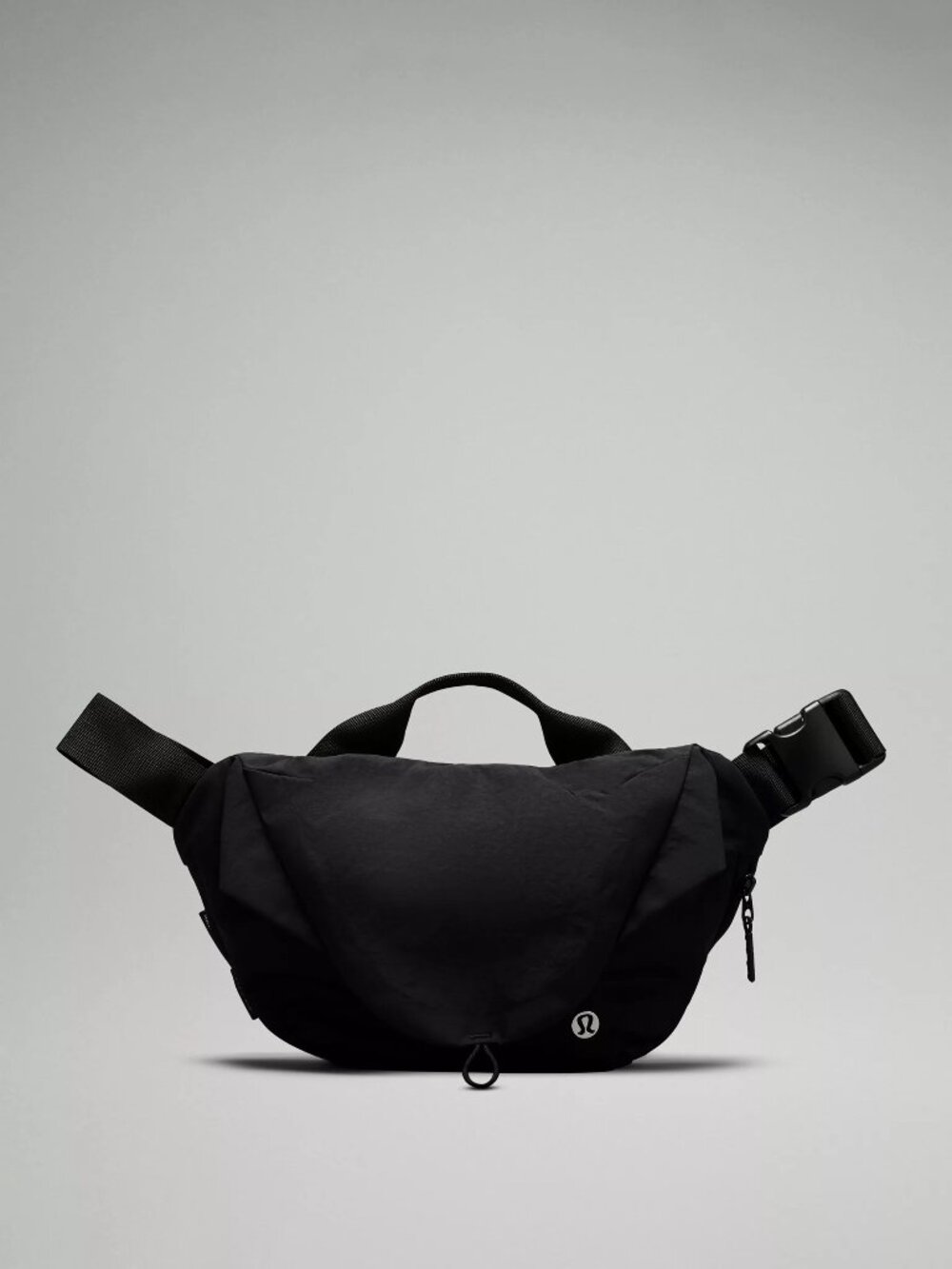 lululemon Black Curved Crossbody Bag with Bottle Pocket 3L